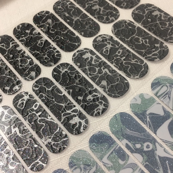 Jamberry Moon Sea Glass Sparkle Retired Fulls Lot - Picture 3 of 5